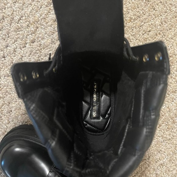 Kurt Geiger London Hiker Lace Up Leather Boots main image 4